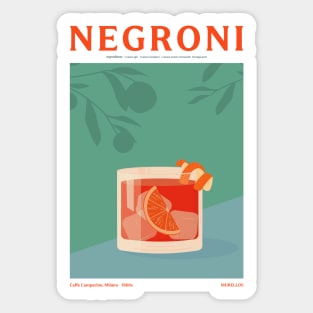 Negroni Sticker